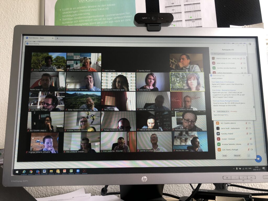 ELARD had its first virtual General Assembly on the 27th of May