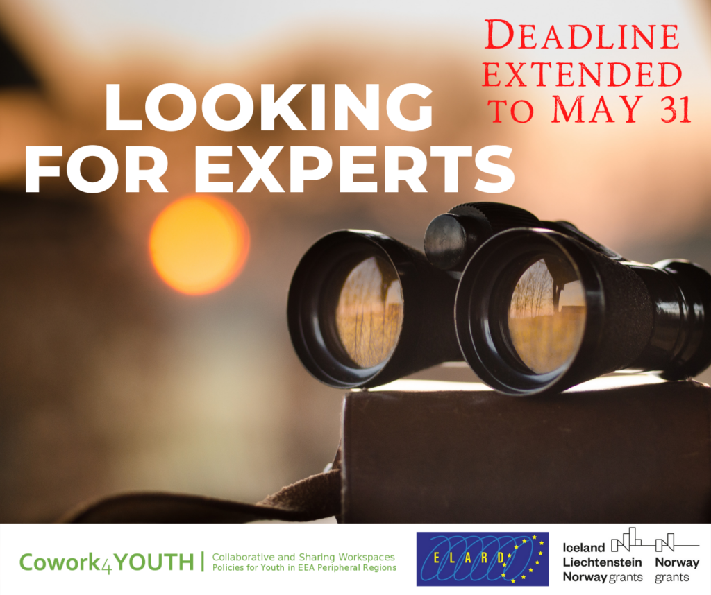 Call for experts!