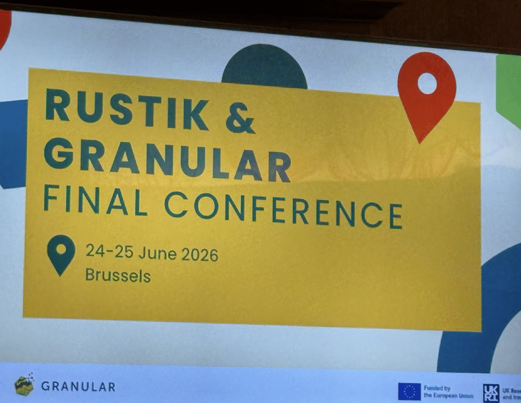 RUSTIK & GRANULAR Final Conference highlighted the value of local knowledge for better rural policies
